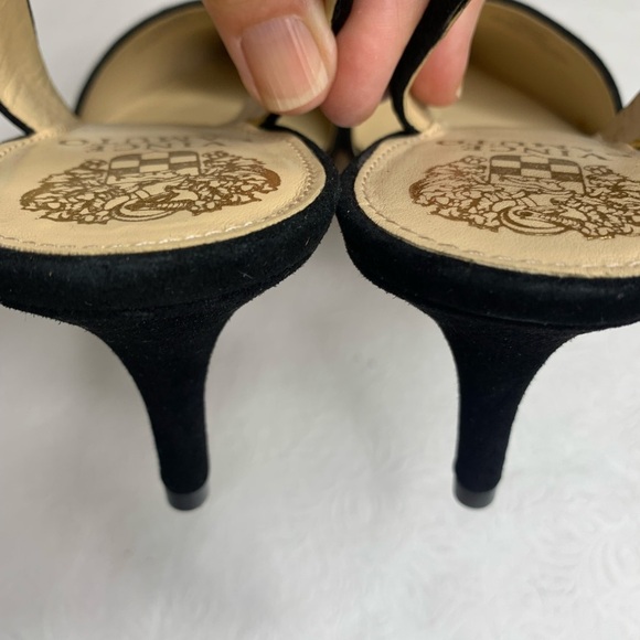 Vince Camuto Kolissa Calf Hair Animal‎ Print Slingback Pumps - Picture 3 of 5